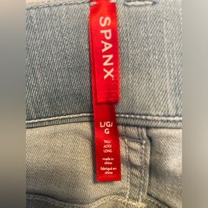 SPANX Light Blue Denim Pants